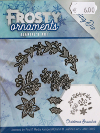 Cutting Die - Snijmal - Jeanine's Art -Frosty Ornaments - Christmas Branches