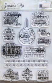 Jeanine's Art - Christmas Classics - Kerst - Clear Stamp
