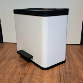 HAILO Öko duo - De Pedaalemmer voor afvalscheiding met twee binnenemmers