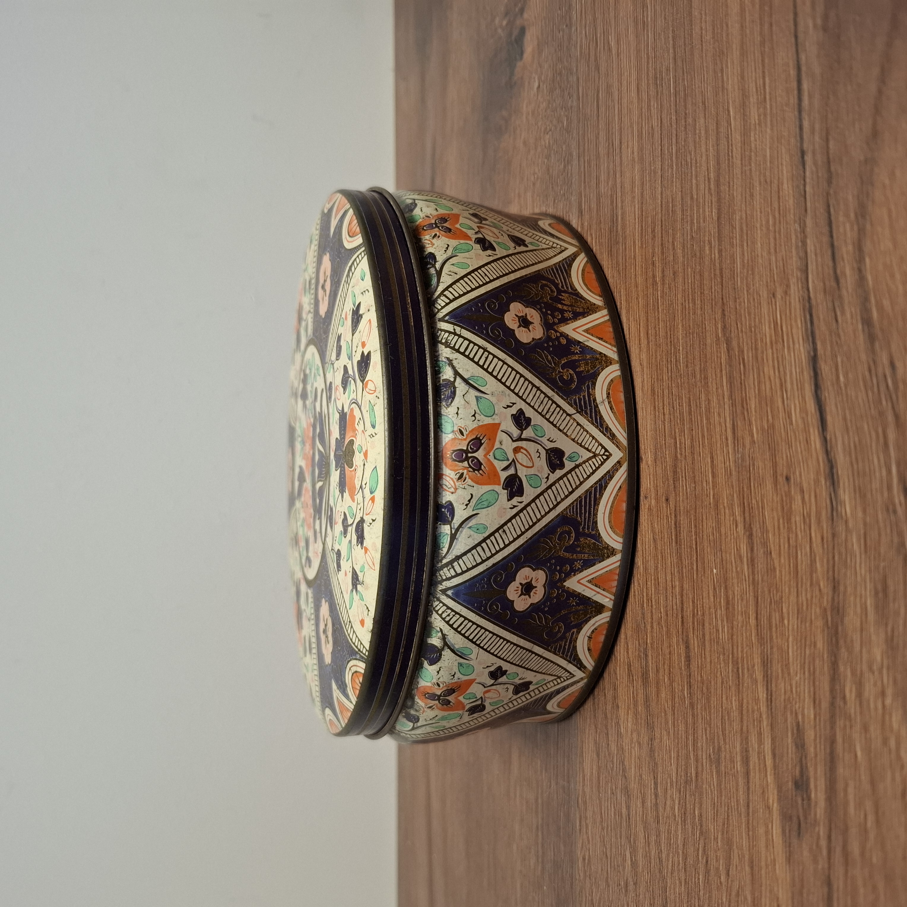 Ronde Koektrommel - Blik