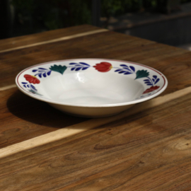 Oud Boerenbont - Diep Bord 24 cm - Society Ceramique 438