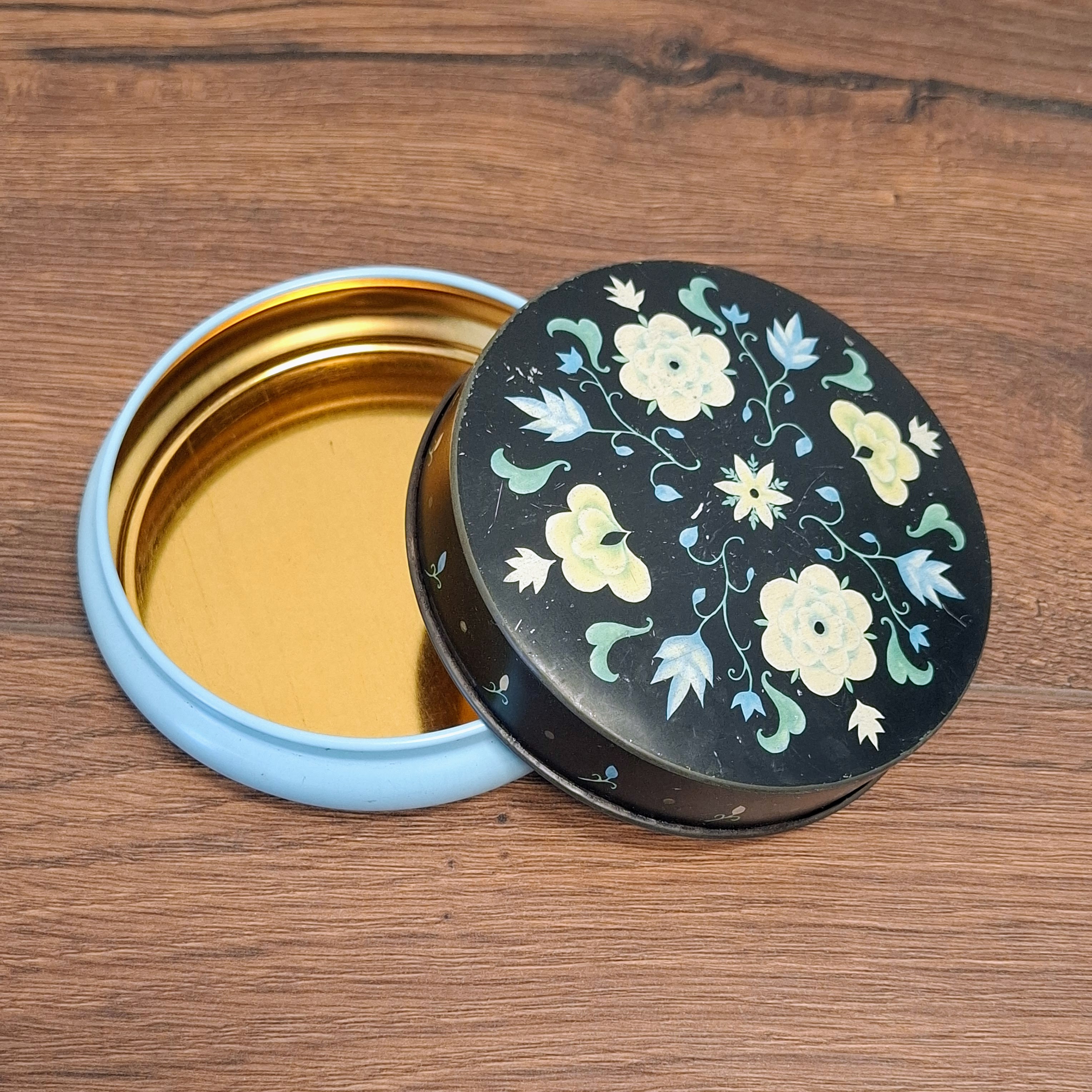 Bloemen / Blauw Blik - Blikje