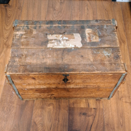 Oude Houten Kist - Opbergen