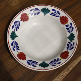 Oud Boerenbont - Diep Bord 24 cm - Society Ceramique 438