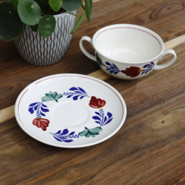 Boerenbont - Soepkom en Schotel