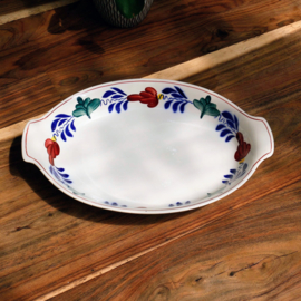 Boerenbont - Schaal Ovaal 31 cm - Boch