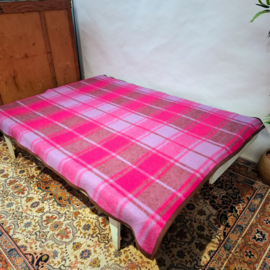 Vintage Deken Paars - Roze - 200 cm x 150 cm