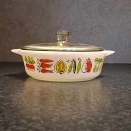 Schaaltje met deksel - JAJ made in England - Ovenschaal