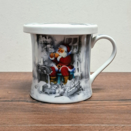 Leonardo Collection - Santa Christmas Mok en Onderzetter