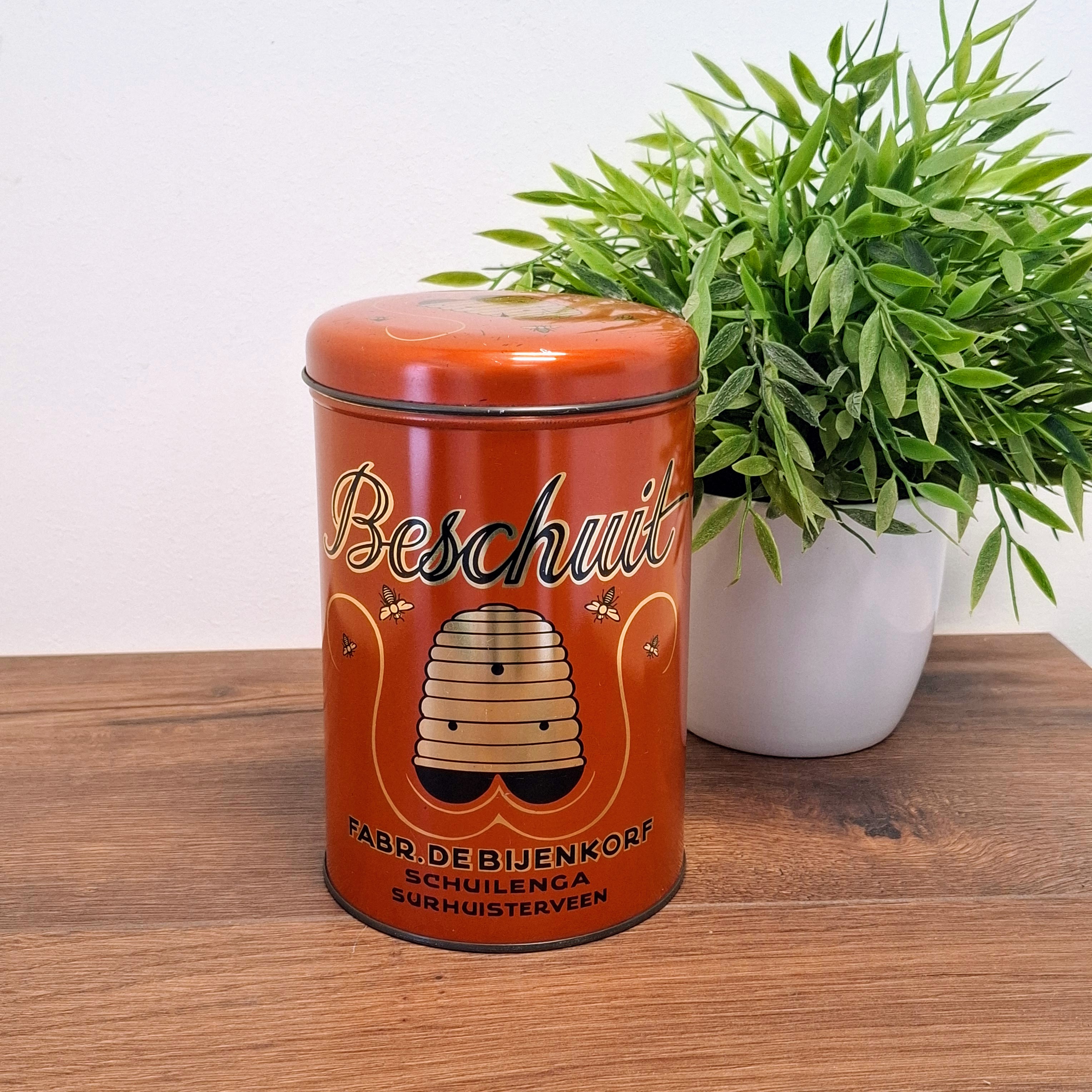 de Bijenkorf Beschuit Blik