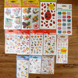 Stickers - 12 Stickervellen