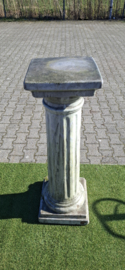 Zuil van Gips - Plantenstandaard - Sokkel H 113 cm