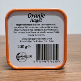 De Ruijter Oranje Hagel Blikje - Koningin bedankt!