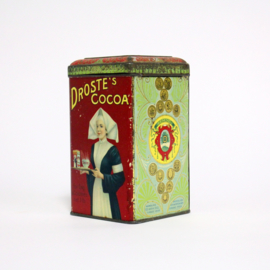 Droste - Engels Cacao Blik met Cacao - 1950-1960