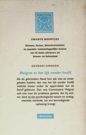 ZB0238/5 - 	Georges Simenon - Maigret en het lijk zonder hoofd