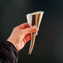 Massieve Tinnen Decanteerhoorn - L' Atelier du Vin