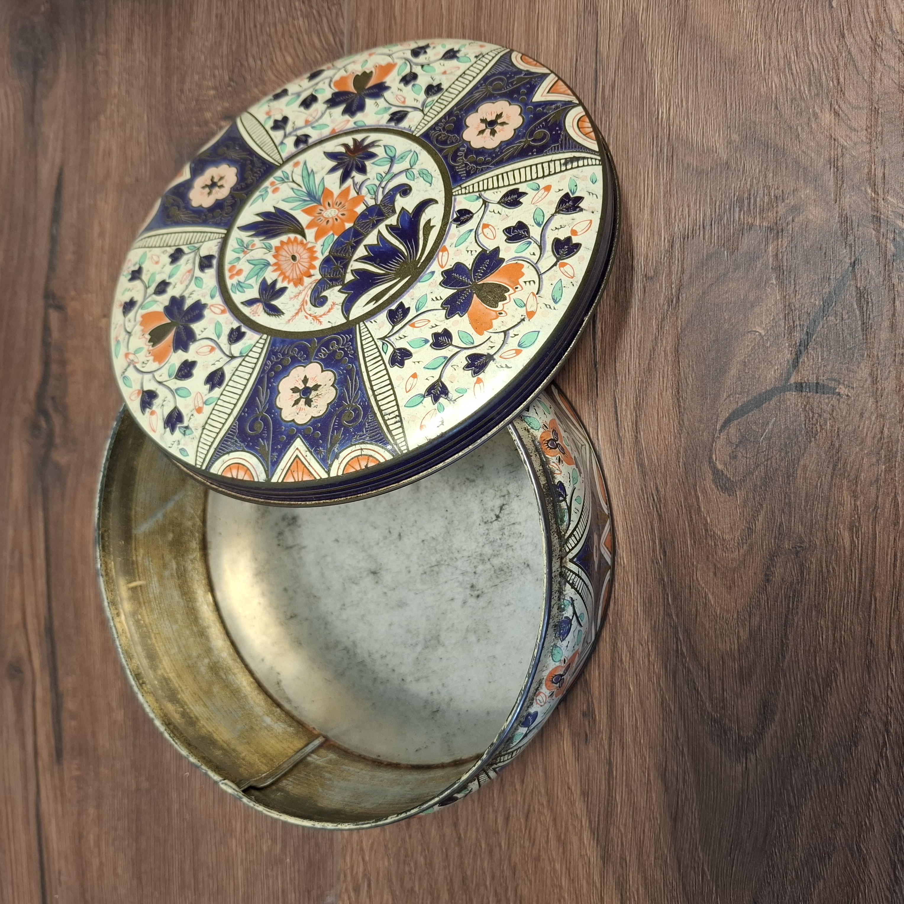 Ronde Koektrommel - Blik