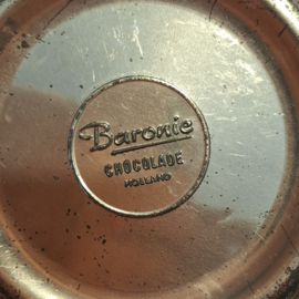 Baronie medaillons melk-chocolade Blik - Rond