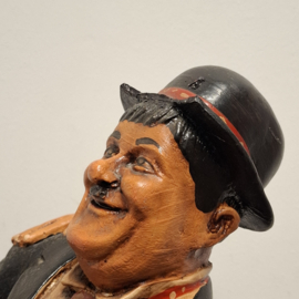 Beeld van Laurel en Hardy op de Fiets - Dikke en de Dunne