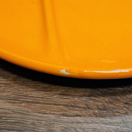 Vintage Fonduebord - Oranje