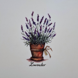 Jet ter Steege Lavender Melamine Dienblad