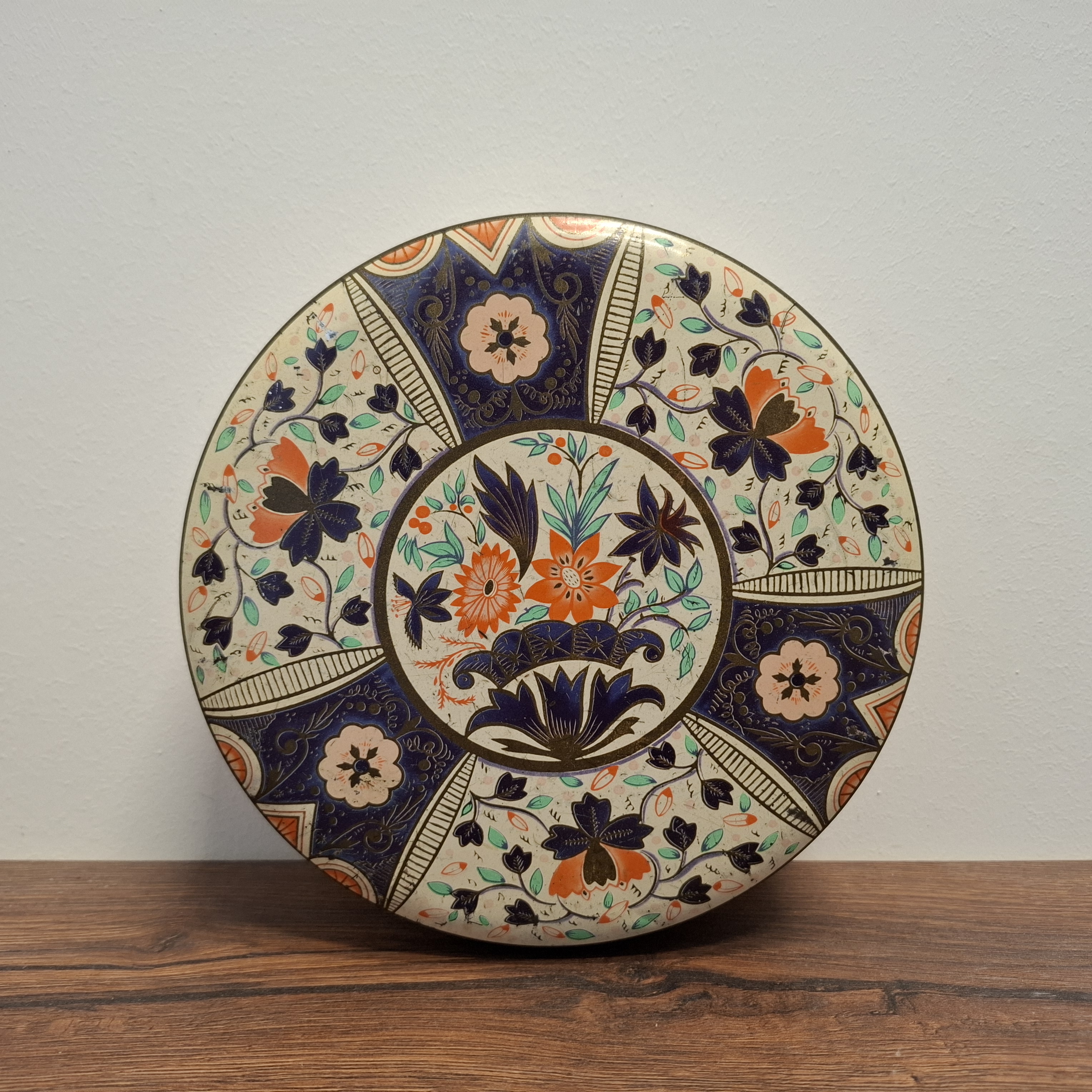 Ronde Koektrommel - Blik