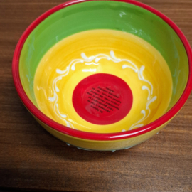 Schaal / Kom Rood- Ronda  Ø 14 cm - Intermezzo - Tapas