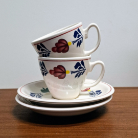 Boerenbont Kop en Schotel 2 Stuks - Boch