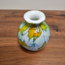 FIDRIO Holland Vaas - Glas - Hoogte 11,5 cm / Bolvaasje