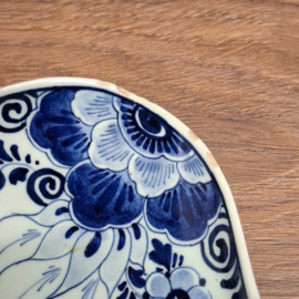 Delfts Blauw Schaaltje met 4 vakken - Zilpla W.B. - Hors-d'oeuvre