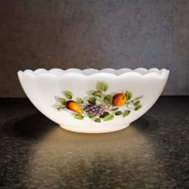 Schaal met geschulpte rand – Fleurs de France
