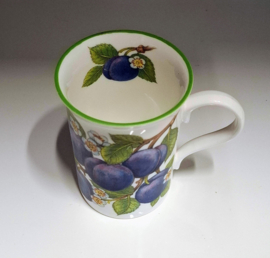 Beker / Mok – PLUM – Crown Trent China – Pruim