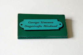 ZB1325/1 - Georges Simenon - Ongestrafte misdaad