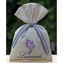 Lavendelzak  - Lavande groot handgemaakt  Lavendel Provence - 50 gram.