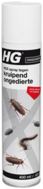 HG X Spray Tegen Kruipend Ongedierte - Vlekvrij - Anti Zilvervisjes - 400 ml.