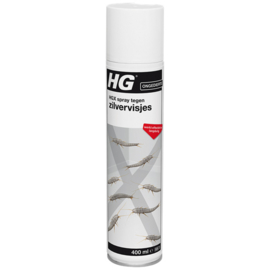 HG X  - Spray Tegen Zilvervisjes - Vlekvrij - Effectief tegen Zilvervisjes - 400 ml.