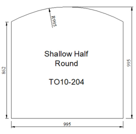 Kachelvloerplaat toog 1000 x 1000 x 6 mm