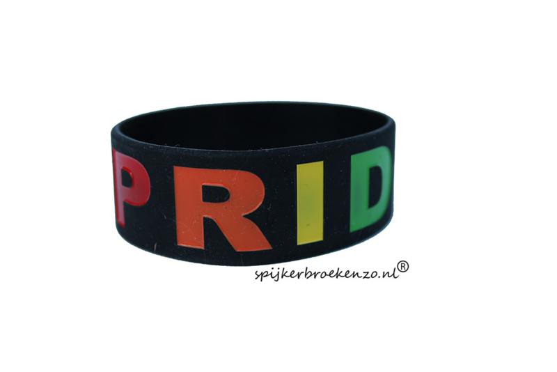 Pride armband zwart