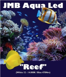 JMB Aqua Led "REEF" (JMB Aqua Led &quot;REEF&quot;: 18Watt 60CM Bright) | JMB Aquarium verlichting JMB Aqua Light & RockZolid Aqua Scaping