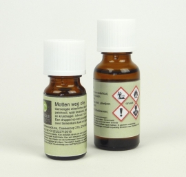 Motten-weg - Geurolie - Anti Mot - Cederhout - 100% Natuurlijk - 10 ml.