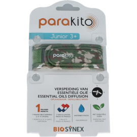 Parakito Kids Armband Junior Camouflage Navulbare band & 2 tabletten
