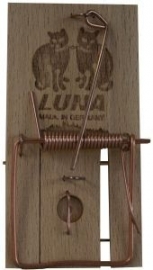 Luna Houten Muizenval (per stuk)