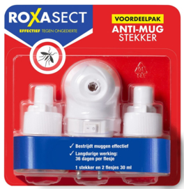 Roxasect Anti-Mug Stekker Voordeelverpakking