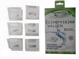 Ecosect - Plint - Vallen - Anti - Zilvervisjes - Gifvrij - Plint - 6 Plintvallen.