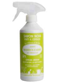 Marius Fabre -Savon Noir lavoir zwarte zeep spray jardin 500 ml.
