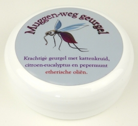 Muggen-Weg  Geurgel - 100% natuurlijk - Fris en Kruidig - Op Reis - 50 ml.