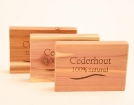 Herbapharm Anti Mot - Cederhout - 100% Milieuvriendelijk - 1 Ladenblokje