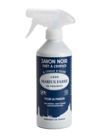 Marius Fabre - Savon Noir  Lavoir zwarte zeep spray maison 500 ml.