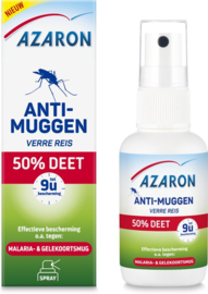 Azaron Anti Muggenspray 50% DEET 50 ml.