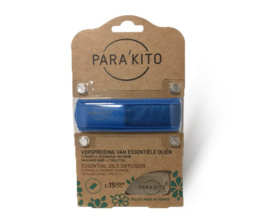 Parakito Armband Blauw Navulbare band & 2 tabletten